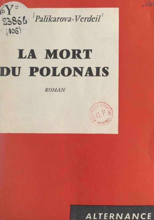 Couverture ebook de La mort du Polonais, de Raina Palikarova-Verdeil
