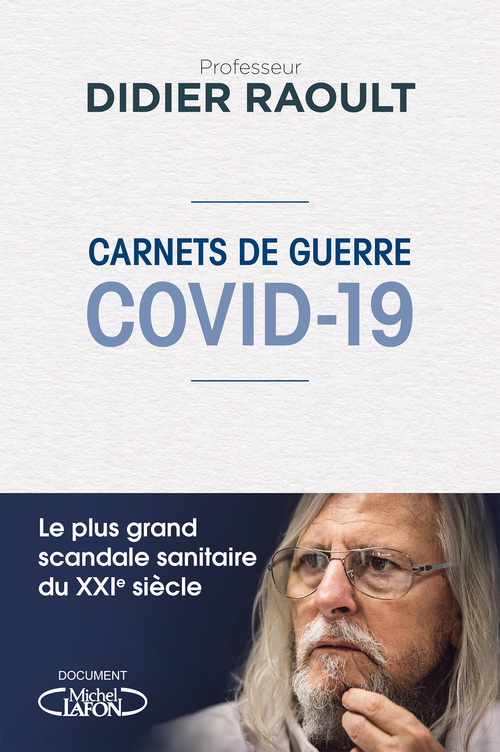 Couverture ebook de Carnets de guerre, de Didier Raoult