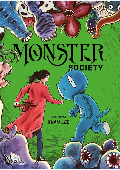 ebook cover of Monster Society - Tome 1 - Monster Society, by Xuan Lee