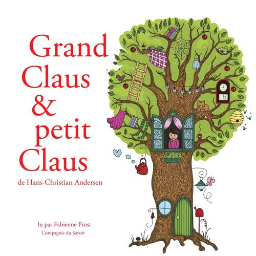 Couverture audiobook de Grand Claus et petit Claus de Hans-Christian Andersen, de Hans Christian Andersen