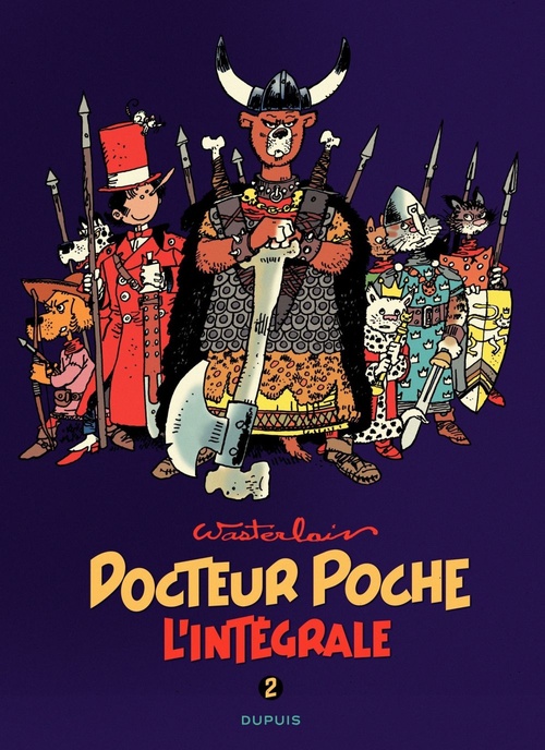 Couverture ebook de Docteur Poche - L'Intégrale - Tome 2 - 1979 - 1983, de Marc Wasterlain
