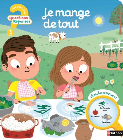 Couverture ebook de Je mange de tout, de Gaëlle Bouttier-Guérive