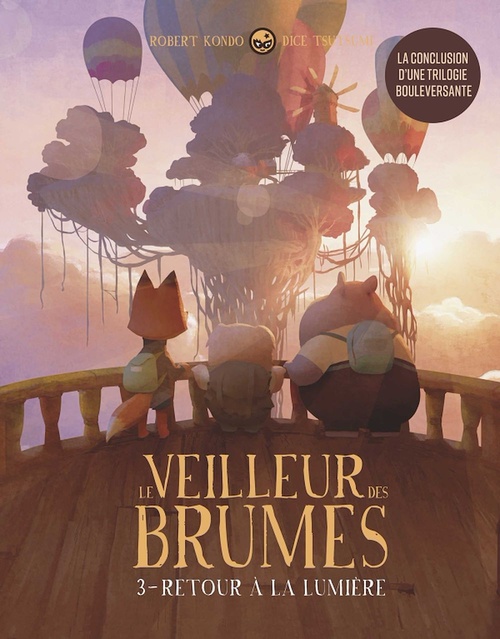 Couverture ebook de Le veilleur des brumes, tome 3 - Retour à la lumière, de Robert Kondo, Dice Tsutsumi