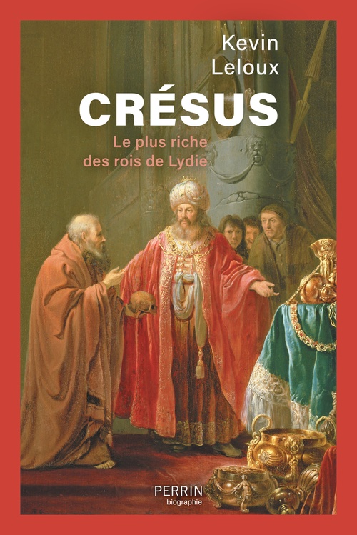 Couverture ebook de Crésus - Le plus riche des rois de Lydie, de Kevin Leloux