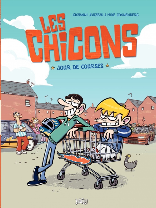 ebook cover of Les Chicons - Tome 1 - Jour de course, by Giovanni Jouzeau, Mike Zonnenberg