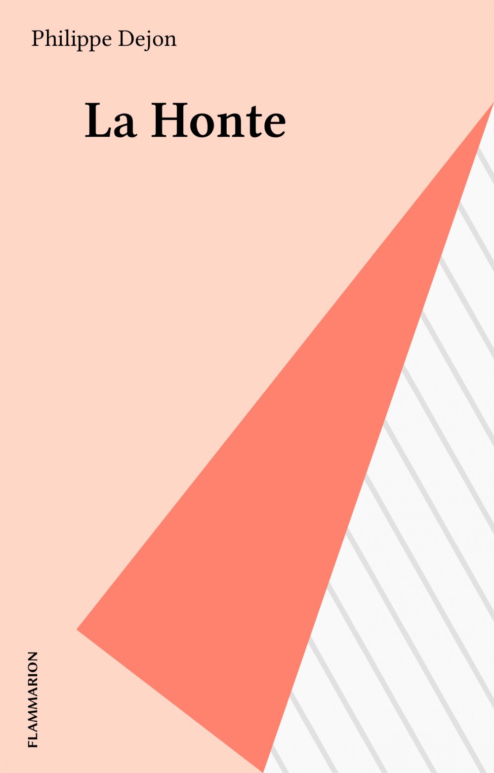 Couverture ebook de La Honte, de Dejon Philippe