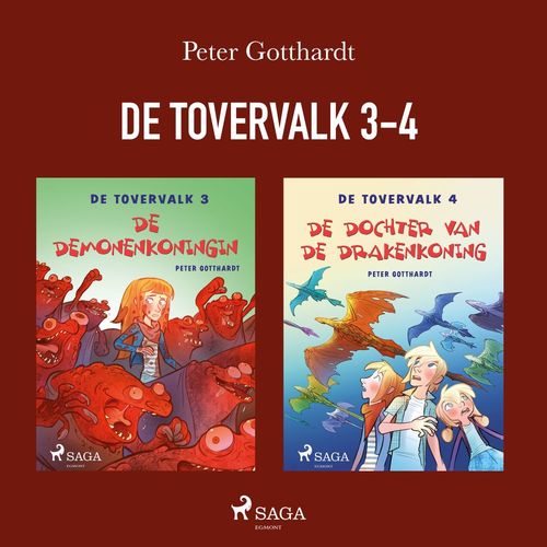 Couverture audiobook de De tovervalk 3-4, de Peter Gotthardt
