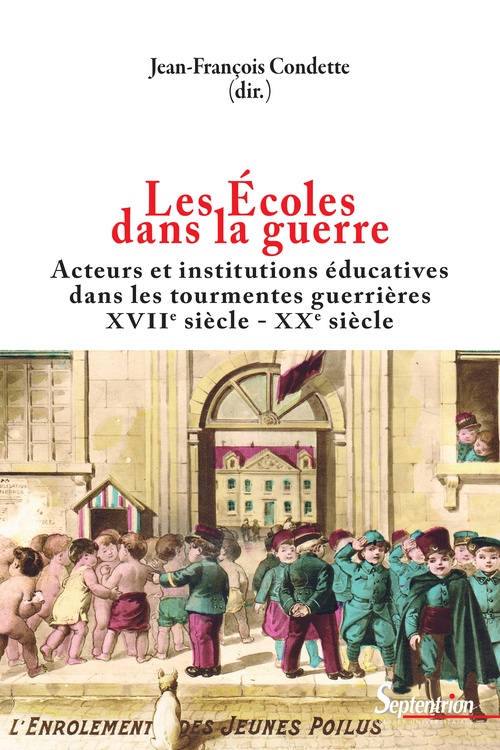 ebook cover of Les Écoles dans la guerre, by Pu Septentrion