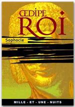 ebook cover of Oedipe Roi, by Sophocle