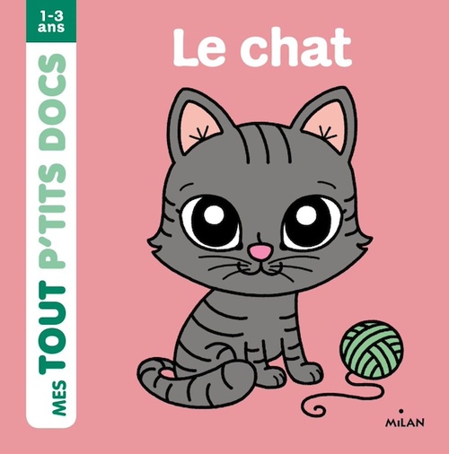 Couverture ebook de Le chat, de Paule Battault