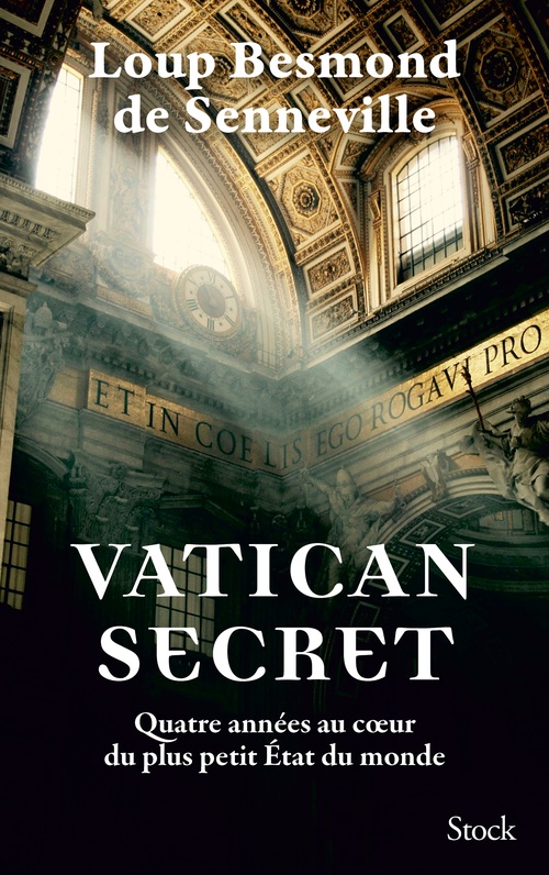 Couverture ebook de Vatican secret, de Loup Besmond de Senneville