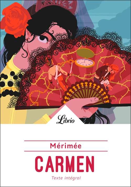 ebook cover of Carmen, by Prosper Mérimée