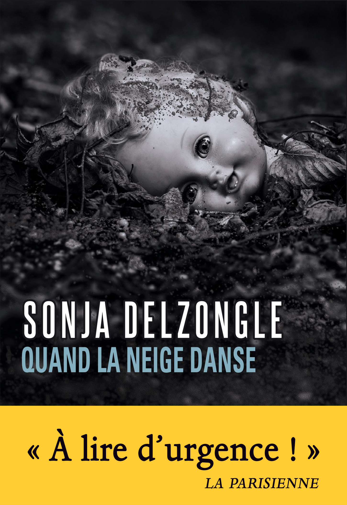 ebook cover of Quand la neige danse, by Sonja Delzongle