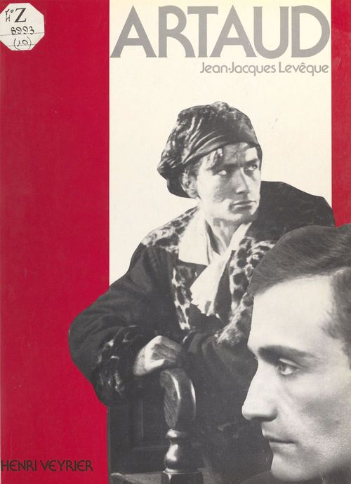 ebook cover of Artaud, by Jean-Jacques Leveque
