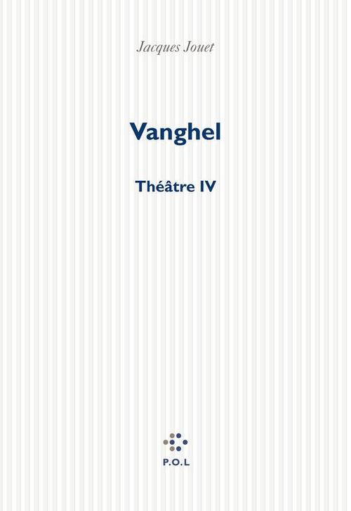 ebook cover of Vanghel, by Jacques Jouet