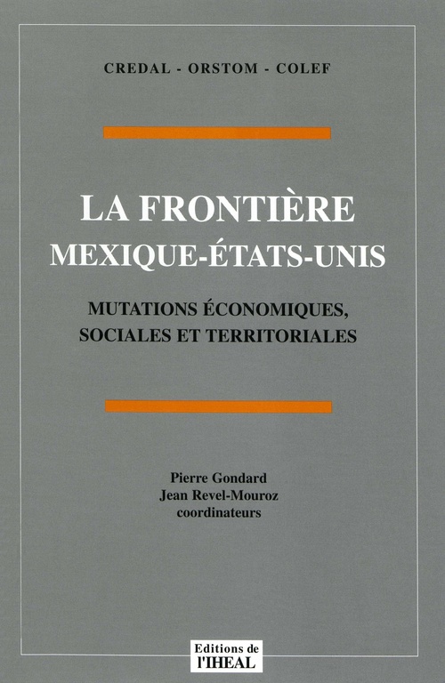 Couverture ebook de La frontière Mexique-États-Unis, de