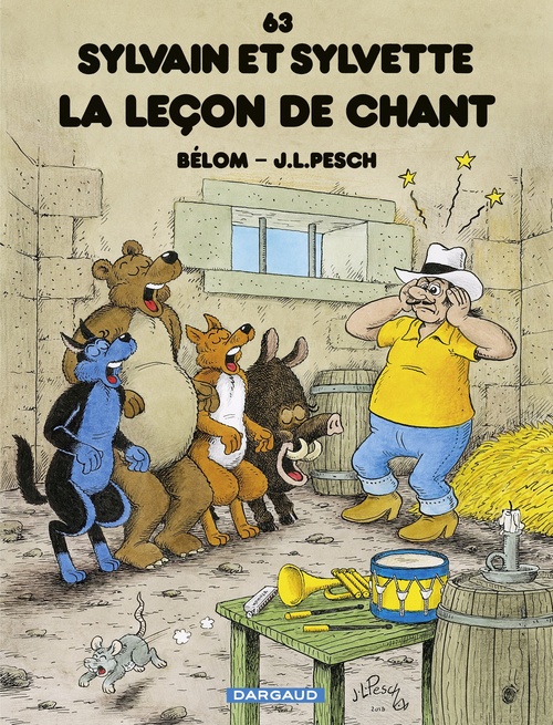 ebook cover of Sylvain et Sylvette - Tome 63 - La Leçon de chant, by Bélom