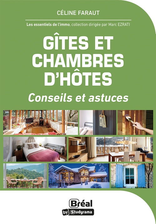 Couverture ebook de Gîtes et chambres d'hôtes, de Céline Faraut