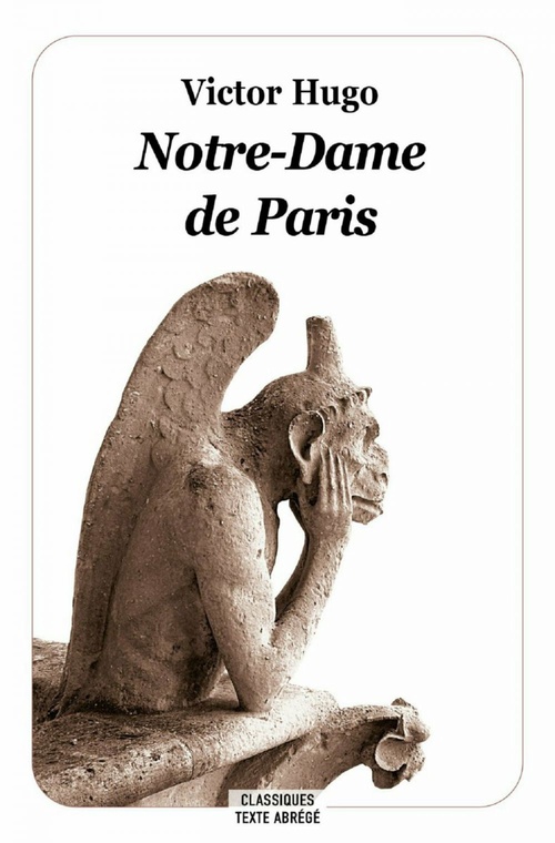ebook cover of Notre Dame de Paris, by Victor Hugo