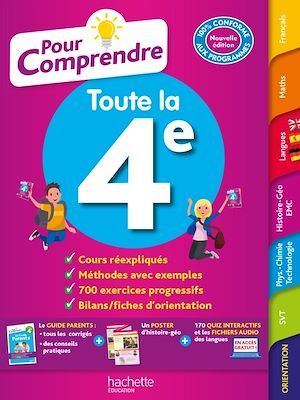 ebook cover of Pour Comprendre Toutes Les Matières 4E, by Lisle/Ottevaere/Rieu