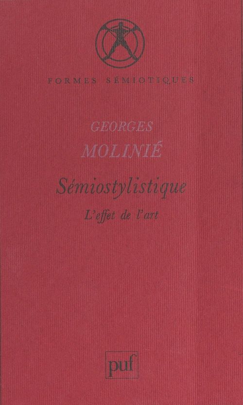 Couverture ebook de Sémiostylistique, de Georges Molinié