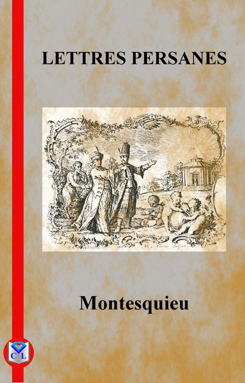 ebook cover of Lettres persanes, by Charles Louis De Montesquieu