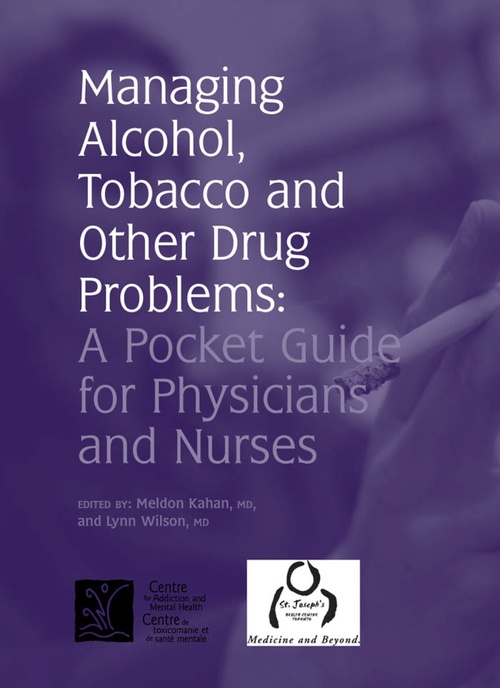 Couverture ebook de Managing Alcohol, Tobacco and other Drug Problems, de