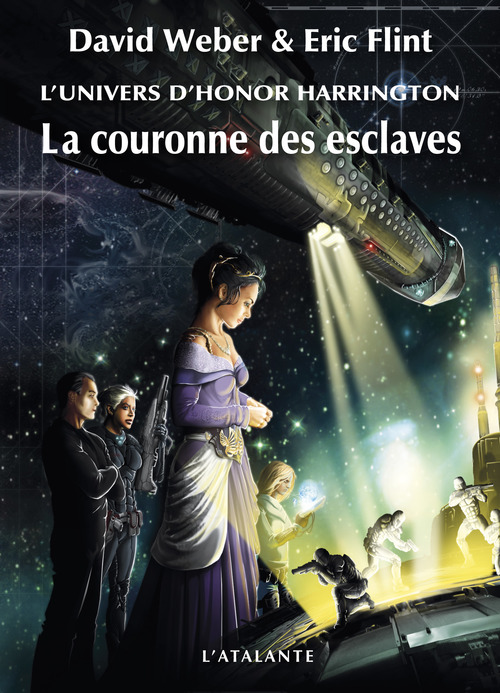 Couverture ebook de La Couronne des esclaves, de David Weber, Eric Flint
