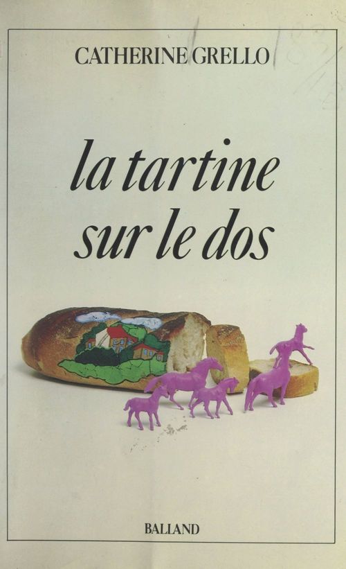 Couverture ebook de La tartine sur le dos, de Catherine Grello