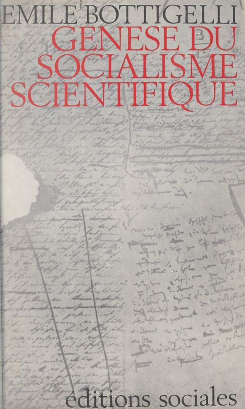 ebook cover of Genèse du socialisme scientifique, by Emile Bottigelli