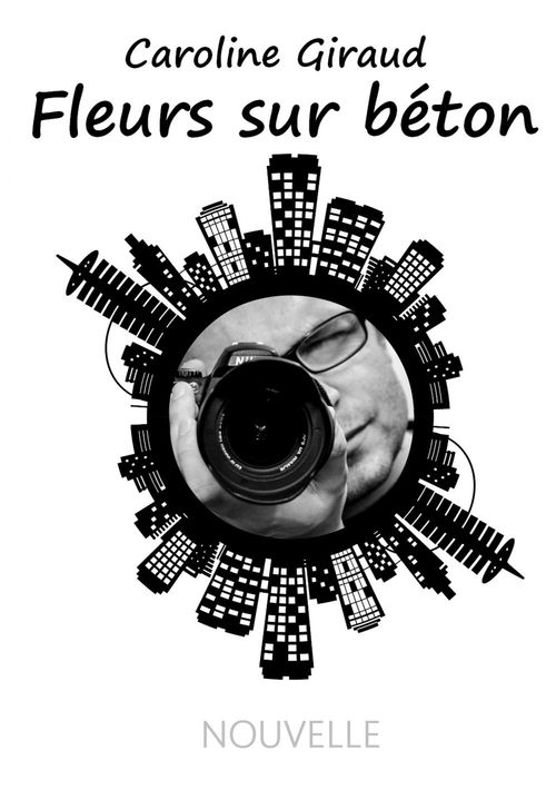 Couverture ebook de Fleurs sur béton, de Caroline Giraud