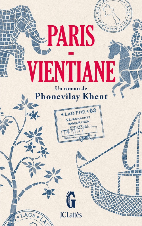 ebook cover of Paris-Vientiane, by Phonevilay Khent