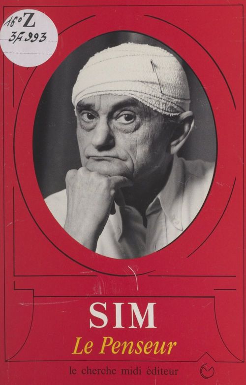 Couverture ebook de Le penseur, de Sim