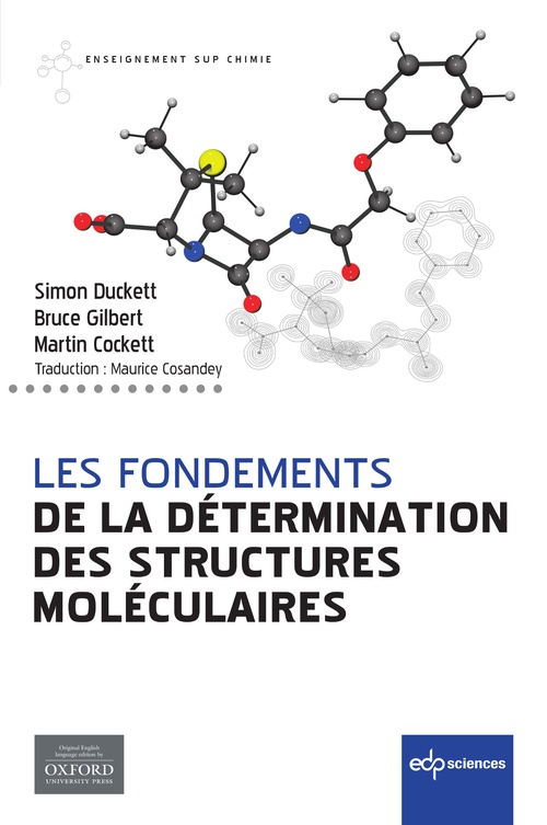 ebook cover of LES FONDEMENTS DE LA DÉTERMINATION DES STRUCTURES MOLÉCULAIRES, by Simon Duckett