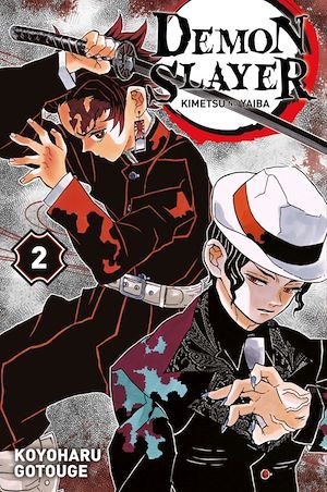 ebook cover of Demon Slayer T02, by Koyoharu Gotouge