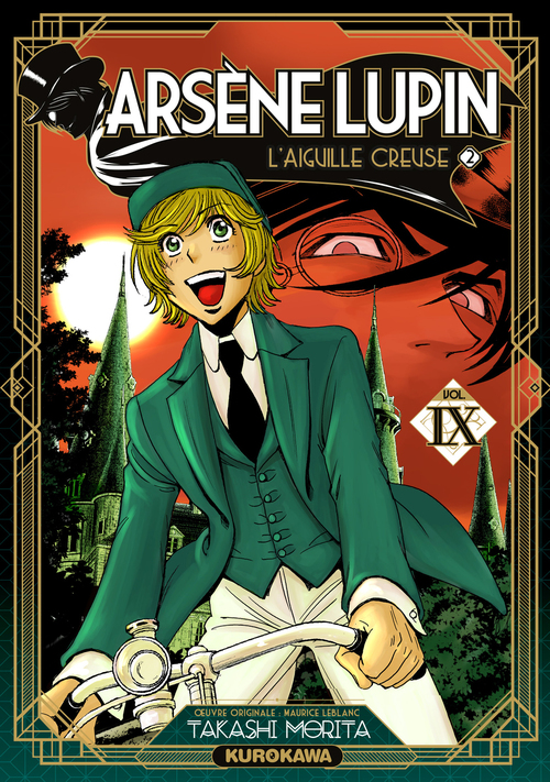 Couverture ebook de Arsène Lupin - Tome 9, de Maurice Leblanc