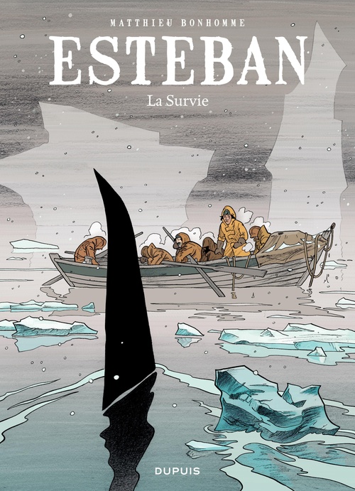 Couverture ebook de Esteban - Tome 3 - La survie, de Matthieu Bonhomme