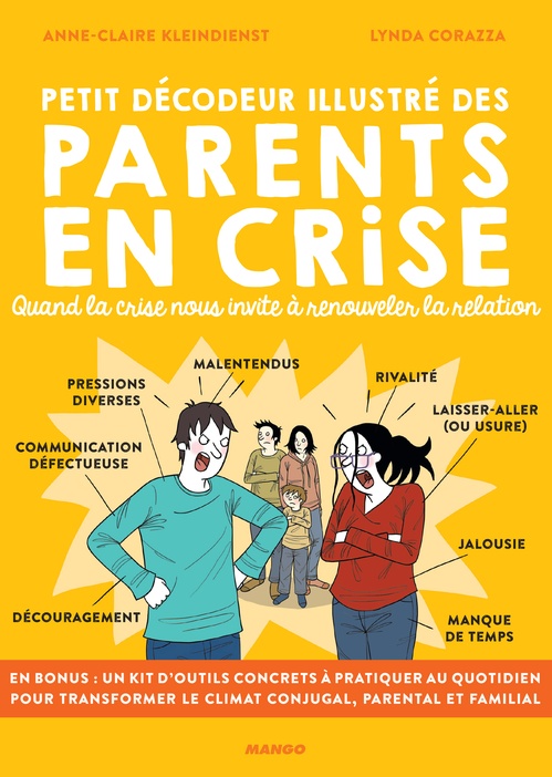 ebook cover of Petit décodeur illustré des parents en crise, by Lynda Corazza, Anne-claire Kleindienst
