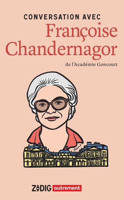 Couverture ebook de Conversation avec Françoise Chandernagor, de Françoise Chandernagor