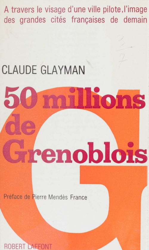 ebook cover of 50 millions de Grenoblois, by Claude Glayman