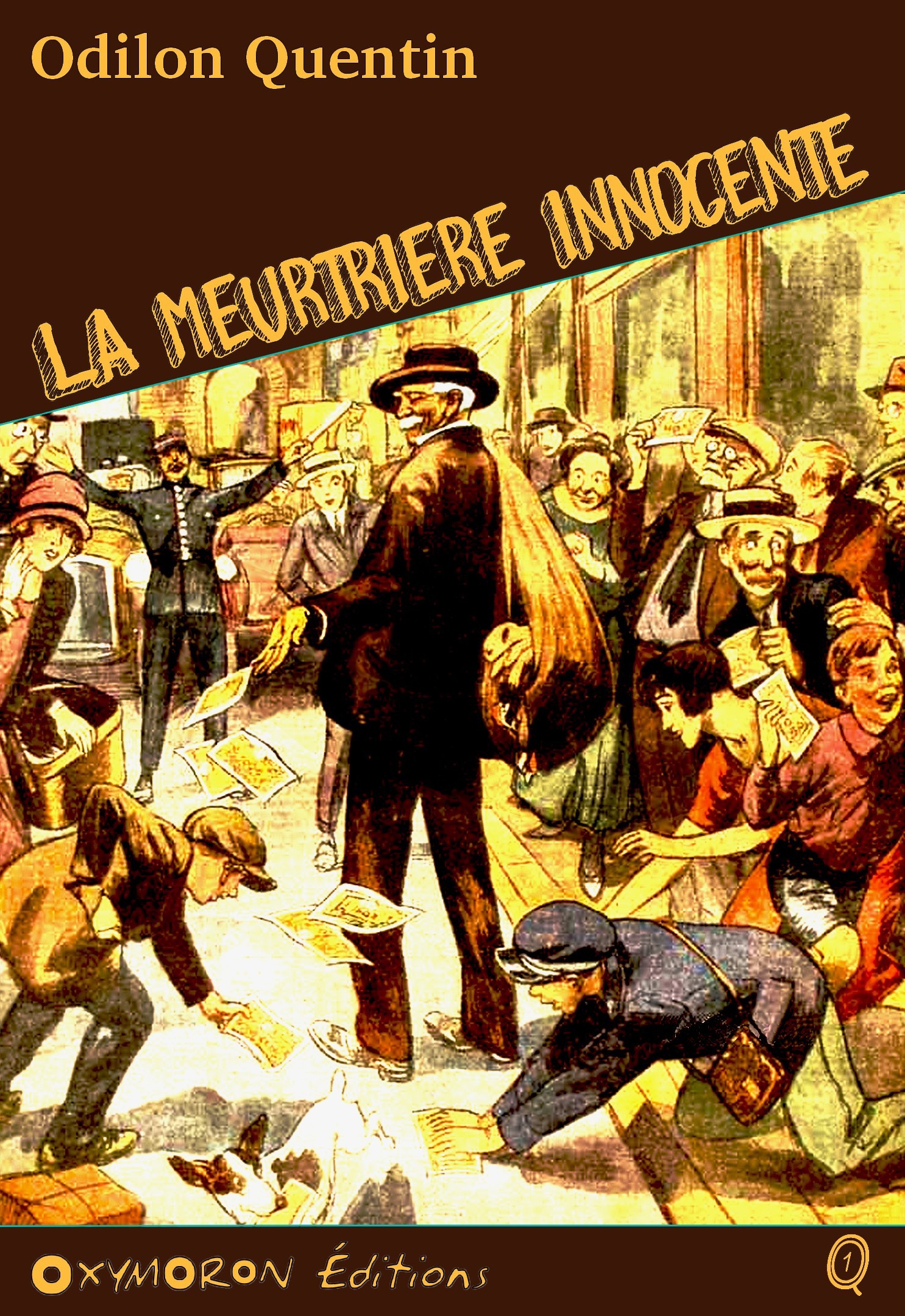 Couverture ebook de La meurtrière innocente, de Charles Richebourg