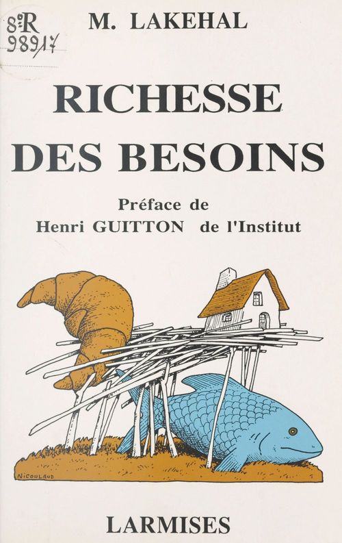 Couverture ebook de Richesse des besoins, de Mokhtar Lakehal