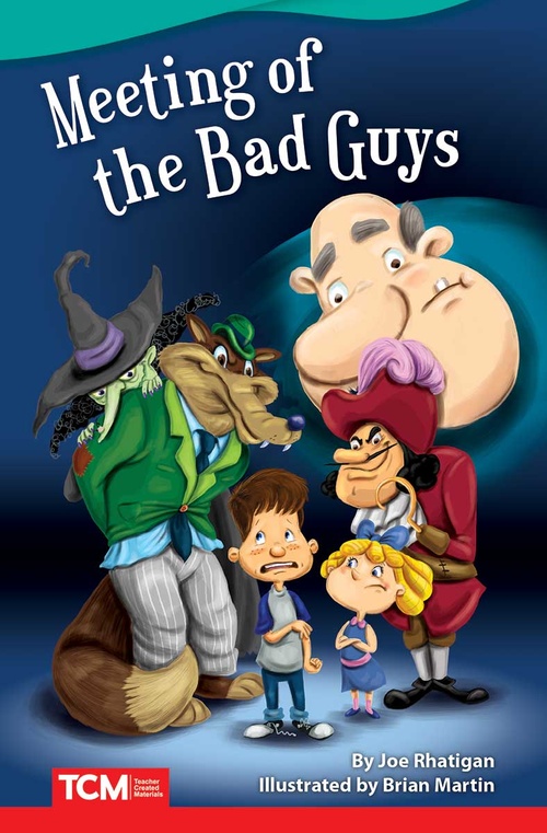 ebook cover of Meeting of the Bad Guys, by Joe Rhatigan