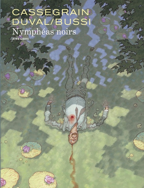 ebook cover of Nymphéas noirs, by Bussi, Fred Duval, Cassegrain