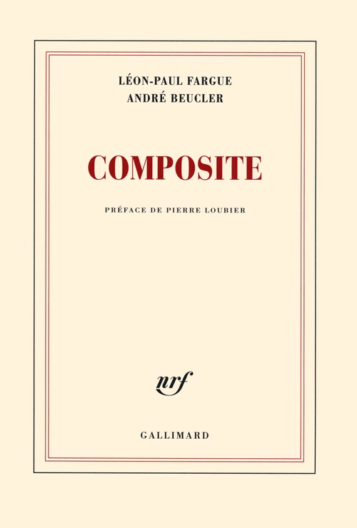 ebook cover of Composite, by André Beucler, Léon-Paul Fargue