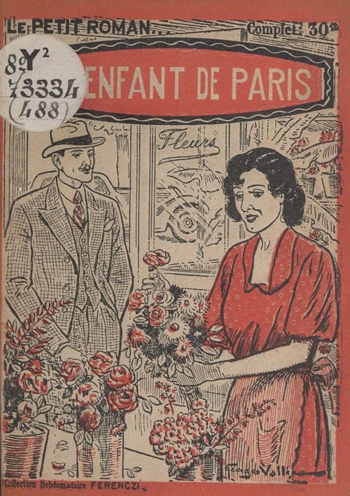 Couverture ebook de Une enfant de Paris, de Leo Gestelys
