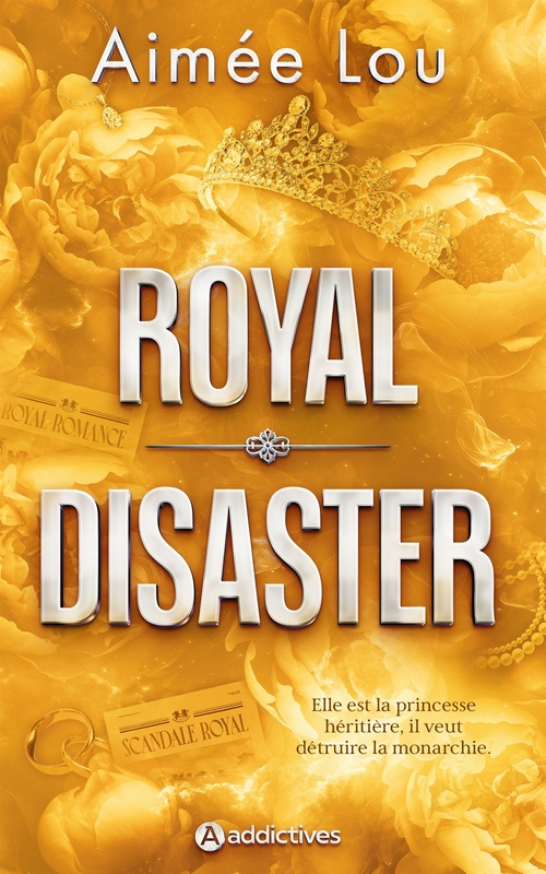 Couverture ebook de Royal Disaster, de Aimée Lou