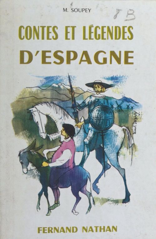ebook cover of Contes et légendes d'Espagne, by M. Soupey