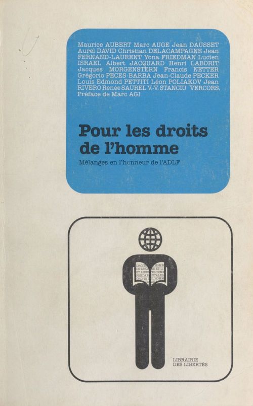 ebook cover of Pour les droits de l'homme, by Association Pour Le Developpement Des Li