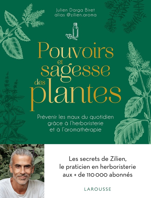 Couverture ebook de Pouvoirs et sagesse des plantes, de Julien Darga Biret